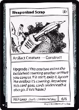 Weaponized Scrap, Mystery Booster: Convention Edition Exclusives — Magic card price