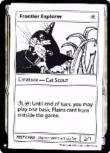 Frontier Explorer — card price