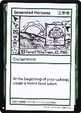 Generated Horizons — card price
