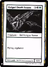 Golgari Death Swarm — card price