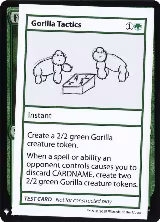 Gorilla Tactics — card price