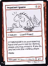 Impatient Iguana — card price
