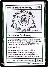 Interplanar Brushwagg, Mystery Booster: Convention Edition Exclusives — Magic card price