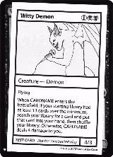 Witty Demon, Mystery Booster: Convention Edition Exclusives — Magic card price