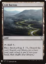 Ash Barrens (235), The List Reprints — Magic card price