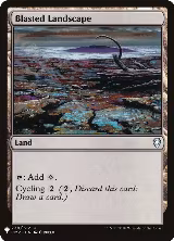 Blasted Landscape (238), The List Reprints — Magic card price