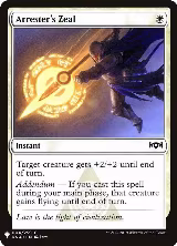 Arrester's Zeal (4) — card price