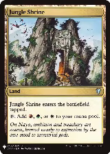 Jungle Shrine (C17) (257), The List Reprints — Magic card price
