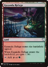 Kazandu Refuge (261) — card price