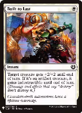 Built to Last (7) — card price