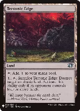 Tectonic Edge (313) — card price