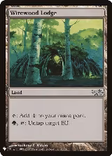 Wirewood Lodge (26), The List Reprints — Magic card price