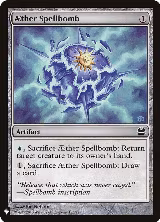 Aether Spellbomb (196), The List Reprints — Magic card price