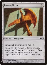 Bonesplitter (146), The List Reprints — Magic card price