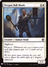 Dragon Bell Monk (17), The List Reprints — Magic card price