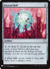 Crystal Ball (201), The List Reprints — Magic card price