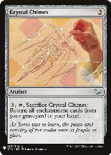 Crystal Chimes (250), The List Reprints — Magic card price