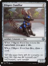 Filigree Familiar (52), The List Reprints — Magic card price