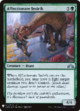 Affectionate Indrik (121), The List Reprints — Magic card price