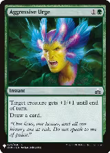Aggressive Urge (122), The List Reprints — Magic card price