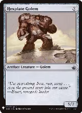 Hexplate Golem (237), The List Reprints — Magic card price