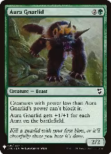 Aura Gnarlid (128), The List Reprints — Magic card price