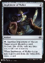 Implement of Malice (159), The List Reprints — Magic card price