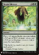 Bestial Menace (141), The List Reprints — Magic card price