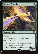 Birds of Paradise (176), The List Reprints — Magic card price