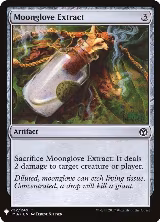 Moonglove Extract (222), The List Reprints — Magic card price
