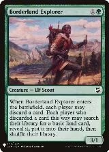 Borderland Explorer (133), The List Reprints — Magic card price