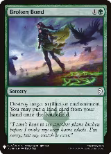 Broken Bond (157), The List Reprints — Magic card price