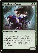 Broodhunter Wurm (171), The List Reprints — Magic card price