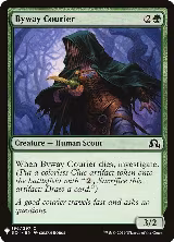 Byway Courier (196), The List Reprints — Magic card price
