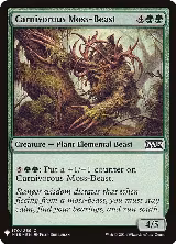 Carnivorous Moss-Beast (170), The List Reprints — Magic card price