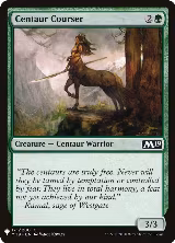 Centaur Courser (171), The List Reprints — Magic card price