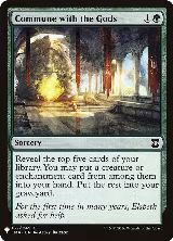 Commune with the Gods (162), The List Reprints — Magic card price