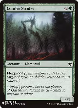 Conifer Strider (179), The List Reprints — Magic card price