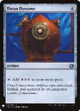 Thran Dynamo (230), The List Reprints — Magic card price
