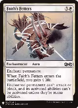 Faith's Fetters (16), The List Reprints — Magic card price