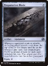 Trepanation Blade (231), The List Reprints — Magic card price