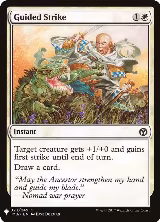 Guided Strike (23), The List Reprints — Magic card price