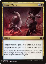 Agony Warp (150), The List Reprints — Magic card price