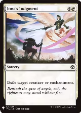 Iona's Judgment (25), The List Reprints — Magic card price