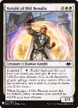 Knight of Old Benalia (17) — card price