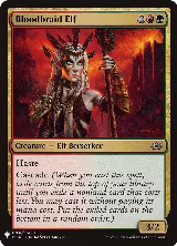 Bloodbraid Elf (84), The List Reprints — Magic card price