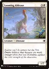 Looming Altisaur (23), The List Reprints — Magic card price
