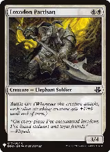 Loxodon Partisan (17), The List Reprints — Magic card price