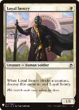 Loyal Sentry (22), The List Reprints — Magic card price