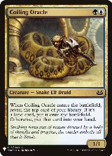 Coiling Oracle (157), The List Reprints — Magic card price